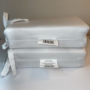 Twin / Twin XLT Easy Care Flat Sheet  Cotton Blend Sateen (2)